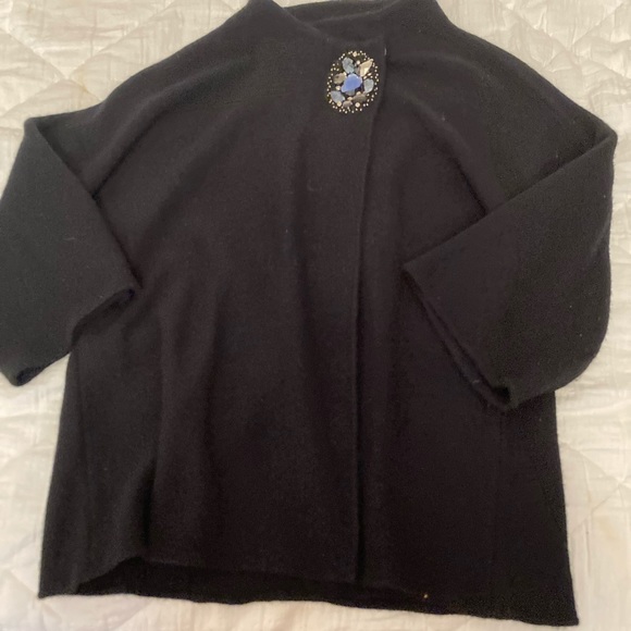 JM COLLECTION WOMAN 💯 PERCENT WOOL JACKET WITH EMBELLISHMENTS Size 2X. - Picture 3 of 7